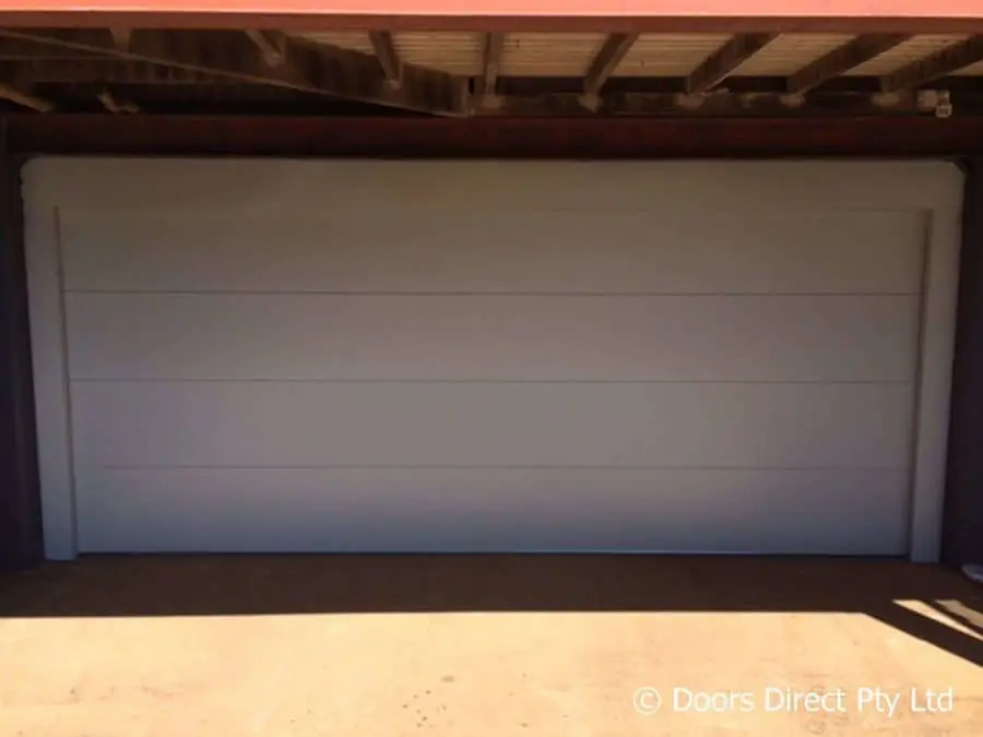Gliderol Madison Shale Grey sectional panel lift garage door in Brisbane