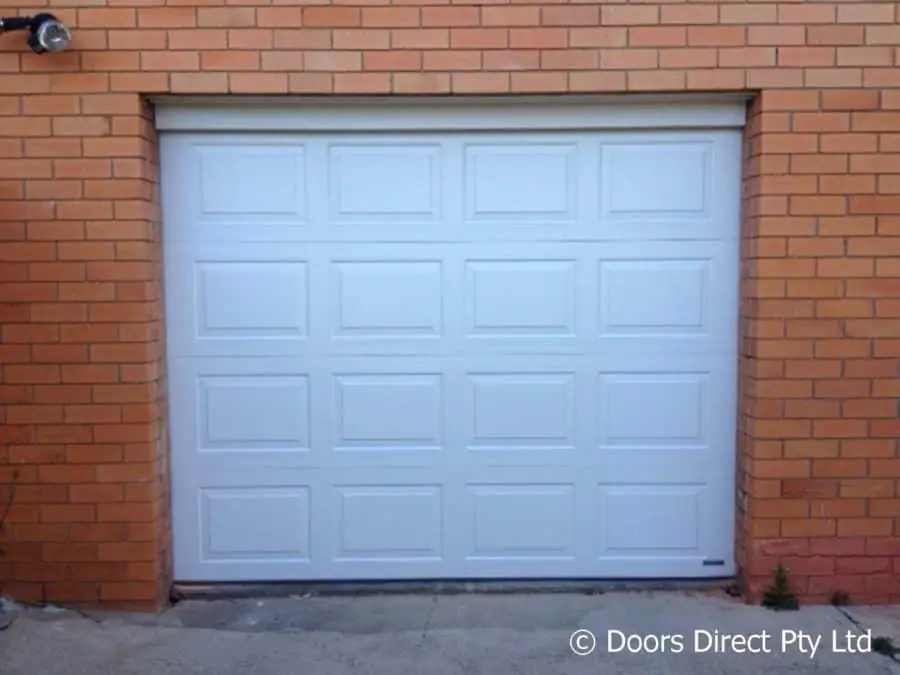 Oxford sectional garage door in Surfmist, Brisbane
