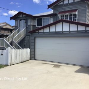 Tuscan Surfmist Sectional Door - Carport