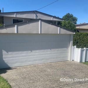 Carport Sectional Door Surfmist Tuscan Design