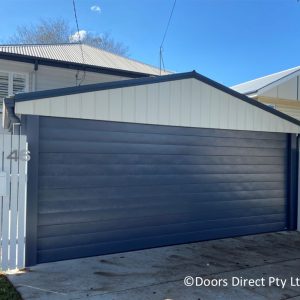 Tuscan Ironstone Sectional Door to Carport