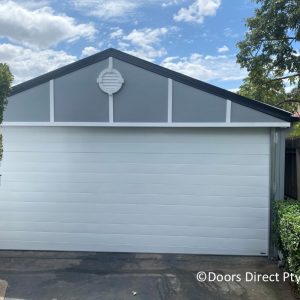 Tuscan-DoverWhite-Sectional Door