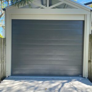 Sectional Door Tuscan Woodland Grey Tapered Panel #9814