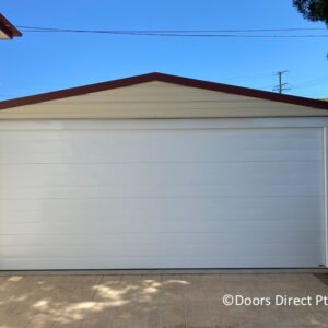 Tuscan Sectional Door Dover White matching Steel Work #9683