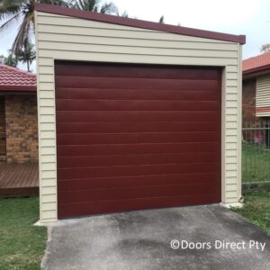 Tuscan Sectional Door Manor Red Aug 21