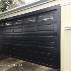 11602 Panel glide sectional hampton night sky black traditional double clear top panel windows