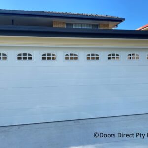 11734 Gliderol panel glide sectional tuscan dover white oxford cascade wg