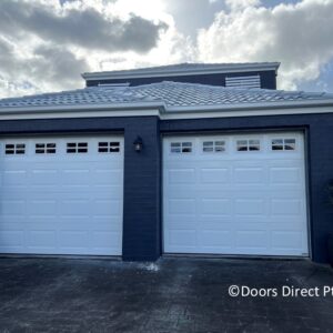 9815 Gliderol sectional oxford dover white clear county top panel
