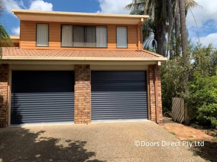Ironstone Colorbond roller garage doors in Brisbane